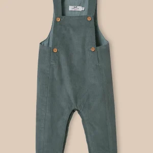 Salopette ouatinée bébé en velours