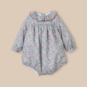 Barboteuse en tissu Liberty Bébé