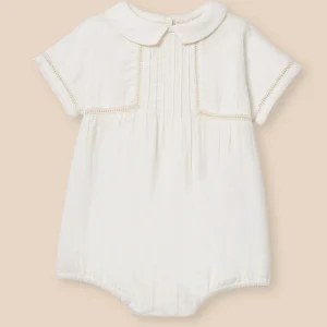 Barboteuse Bébé Simone - Collection fêtes et mariages