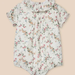 Barboteuse bébé en tissu Liberty