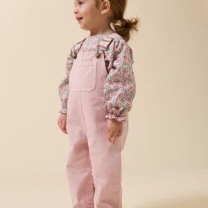 Salopette en twill Bébé