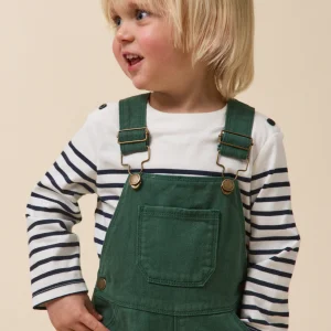 Salopette en twill Bébé
