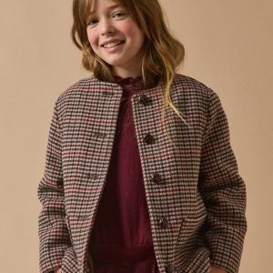 Manteau en lainage Fille