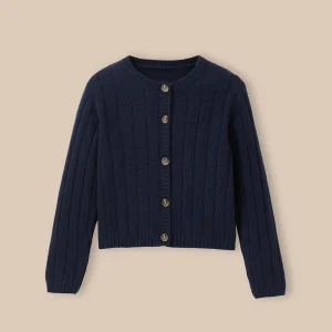 Cardigan en laine mérinos - Collection Junior