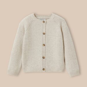 Cardigan Fille point fantaisie