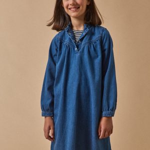 Robe en denim Fille
