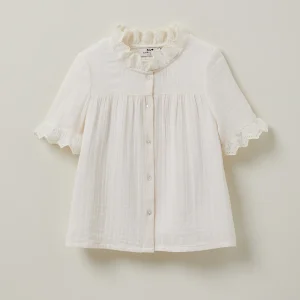 Chemise Fille en gaze - Coton biologique