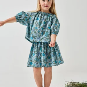 Blouse imprimé Flore Fille