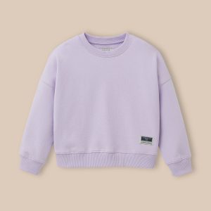 Sweat uni Fille - Coton Biologique