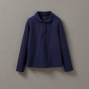 Polo en maille piquée Fille - Coton biologique