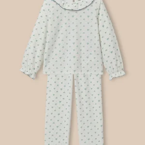 Pyjama en velours imprimé Fille