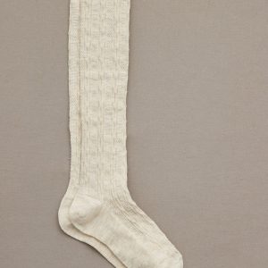 Chaussettes hautes Fille torsadées