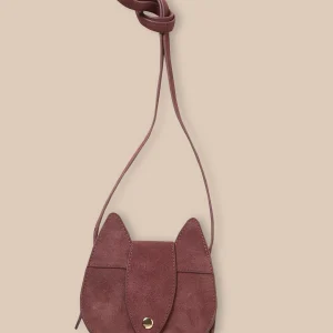 Sac écureuil en cuir Fille