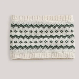 Snood jacquard Fille