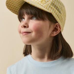 Casquette en vichy Fille