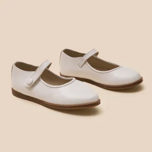 Babies en cuir irisé Fille