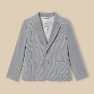 Veste de costume rayée Garçon - Collection Fêtes et Mariages