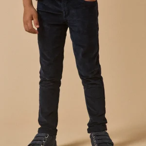 Slim en velours Garçon