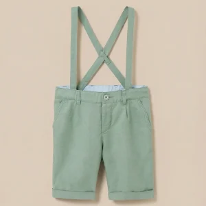 Bermuda lin/coton Garçon - Collection fêtes et mariages