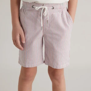 Bermuda Garçon rayé
