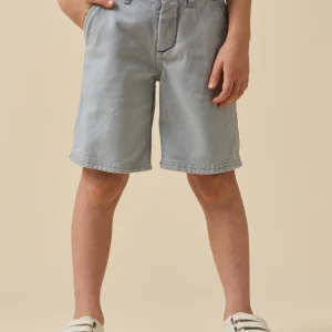 Bermuda en denim coloré garçon