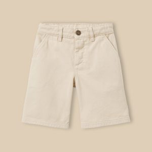 Bermuda en denim coloré garçon