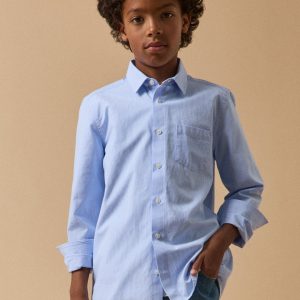 Chemise rayée garçon