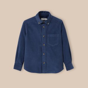 Chemise en velours Garçon