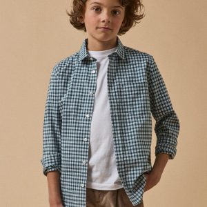 Chemise à carreaux Garçon