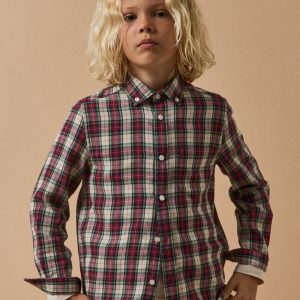 Chemise flanelisée garçon