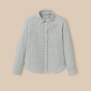 Chemise à carreaux Tattersall Garçon
