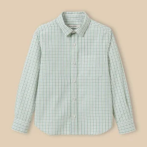Chemise à carreaux Tattersall Garçon
