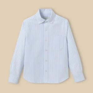 Chemise rayée oxford Garçon