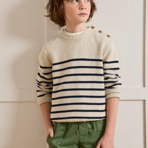Pull marin garçon