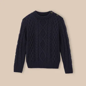Pull torsadé Garçon