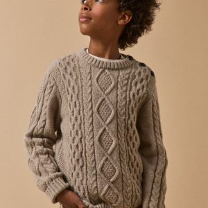 Pull torsadé Garçon