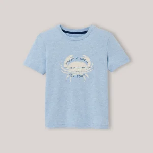 T-shirt chiné garçon - Coton biologique