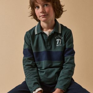 Polo en maille piquée Garçon - Coton biologique