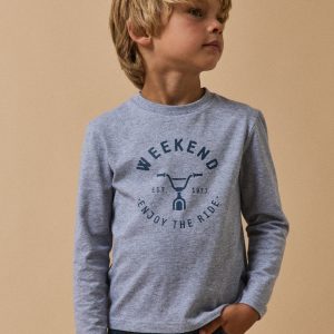 T-shirt imprimé garçon - Coton biologique