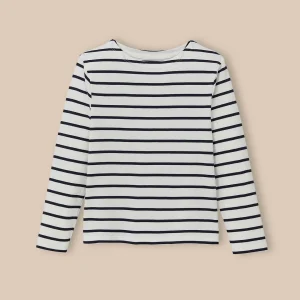 T-shirt marinière garçon - Coton biologique