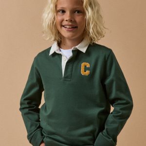 Polo-rugby Garçon - Coton biologique