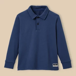 Sweat-polo Garçon - Coton biologique