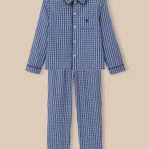 Pyjama classique à carreaux Garçon