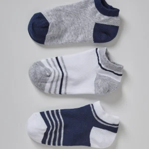 Socquettes sport par lot de 3 garçon