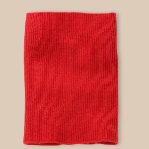 Snood tube en côtes laine mérinos Enfant