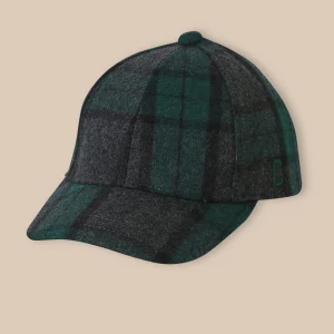 Casquette laine à carreaux Garçon