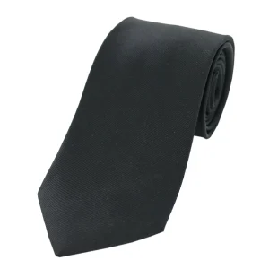 Cravate en twill noir