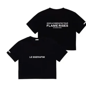 Crop Top LE SSERAFIM Tour 2023 - Flame Rises