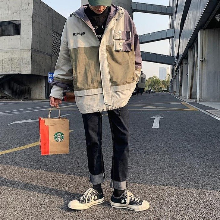 Blouson coréen coloré – Image 7