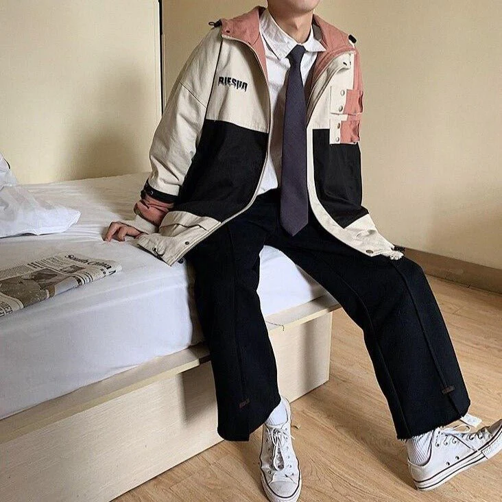 Blouson coréen coloré – Image 8